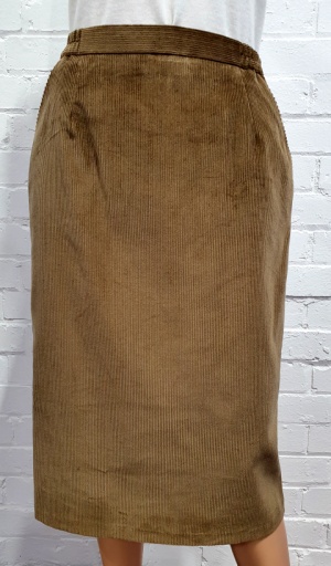 Constance Wood Cord Pencil Skirt